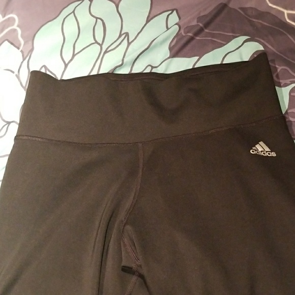 adidas Pants & Jumpsuits Adidas Crop Yoga Pants Poshmark